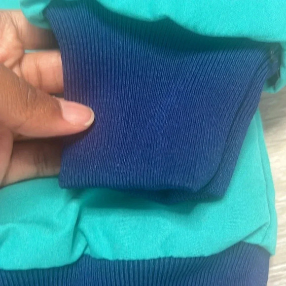 Sportsmaster Polarfleece Womens Jacket Coat Size S Blue Teal Vintage NWT - Picture 6 of 6